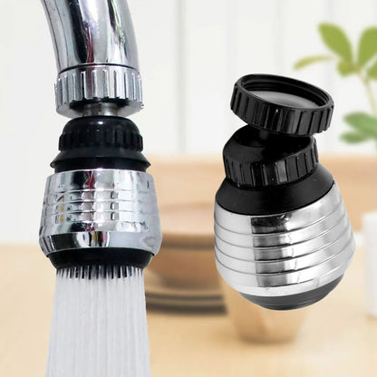 Faucet Bubbler, Faucet Aerator, Water Filter 360° Sink Use for Kitchen, Bathroom, Home Use, High Pressure Power Spray, Plating, for Kitchen Bathroom (1 Pc) Your Brand