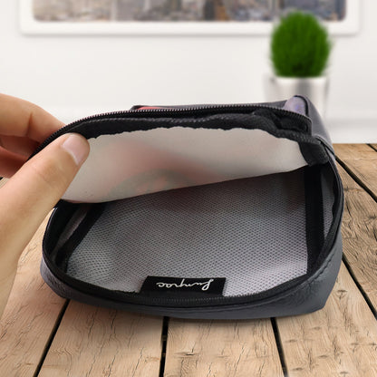 Handcrafted Multipurpose Zipper Pouch with Traditional Art Print (1 Pc) Your Brand