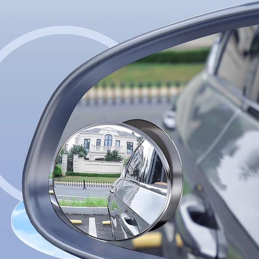 360° Adjustable Blind Spot Mirror for Car Side Rearview (2 Pc) Your Brand