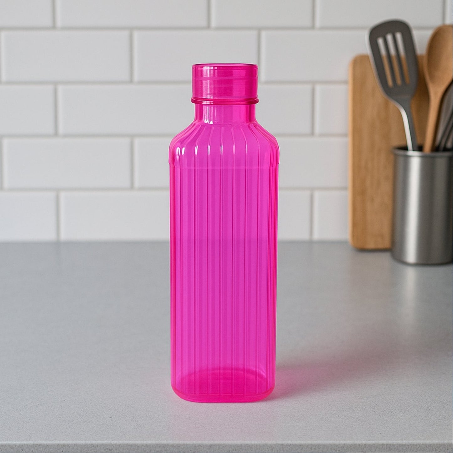 Transparent Fridge Water Bottles (3 Pc) Your Brand