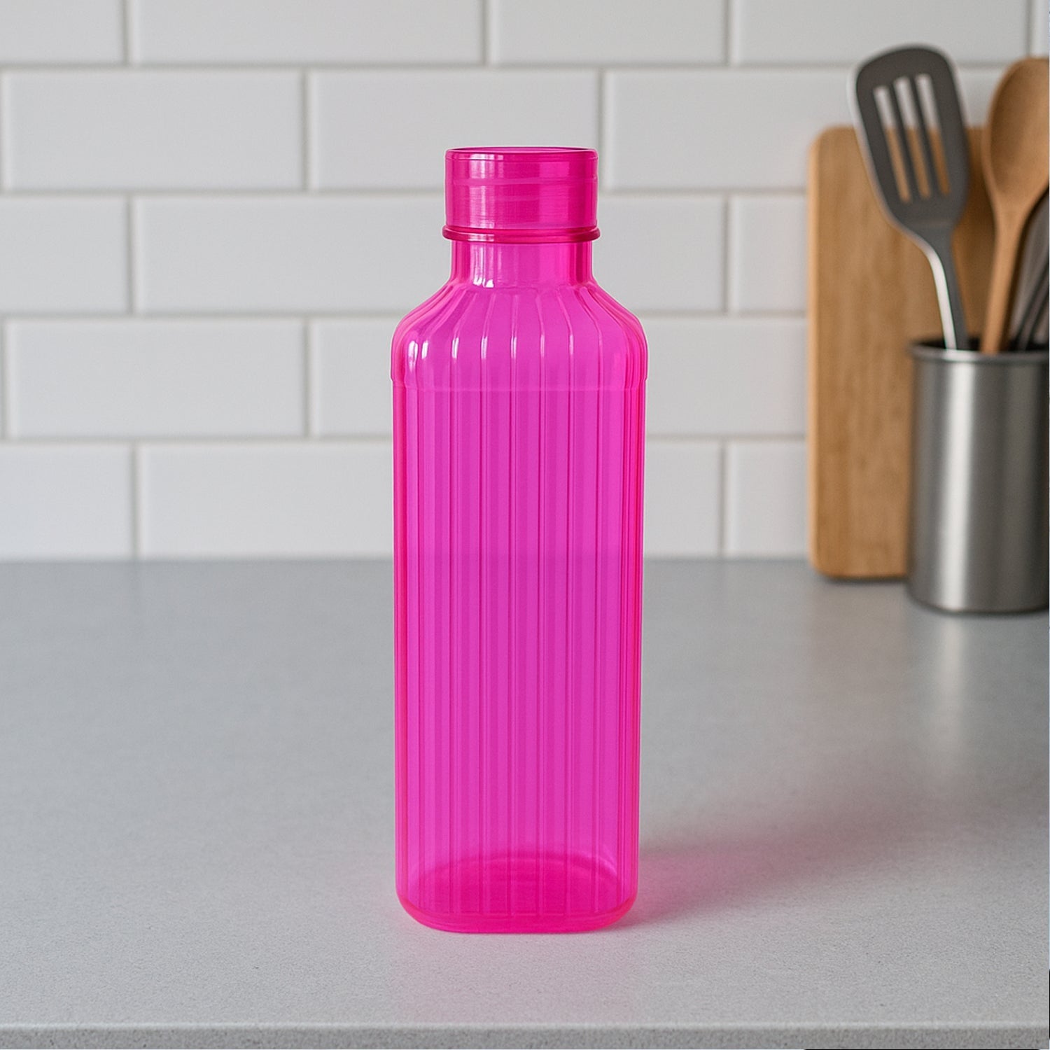Transparent Fridge Water Bottles (3 Pc) Your Brand
