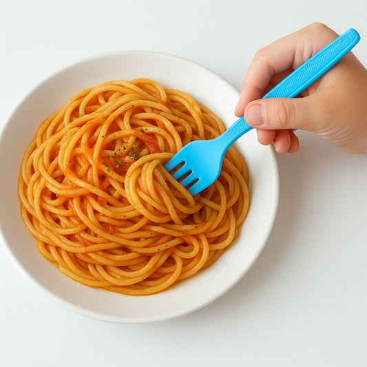 Reusable Food-Grade Plastic Forks (24 Pc) Your Brand