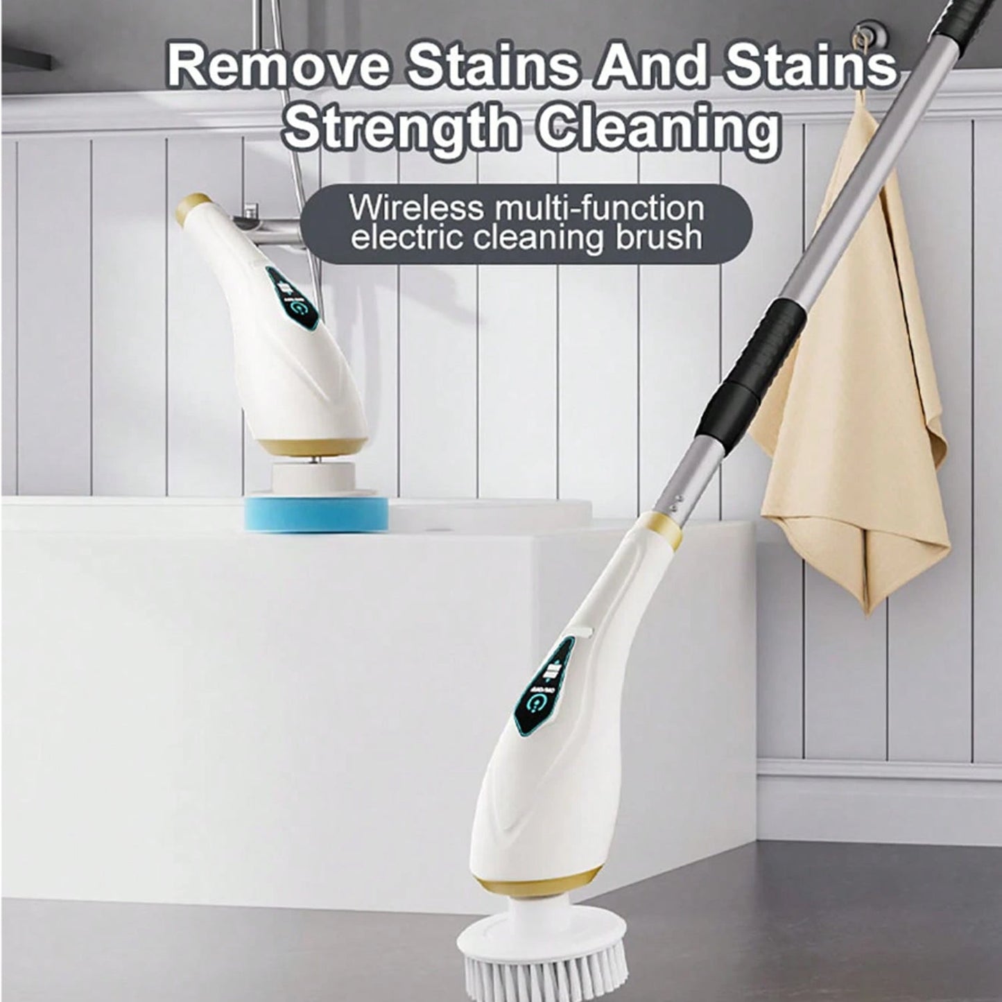 Electric Spin Scrubber (11 IN 1) Your Brand