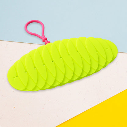 Flexible plastic Worm Fidget Toy (1 Pc) Your Brand