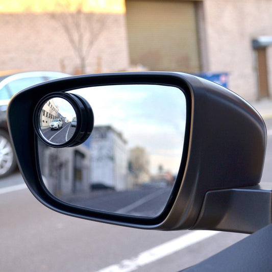 Car Blind Spot Mirror – HD Glass, Convex & Frameless (2 Pcs Set) Your Brand