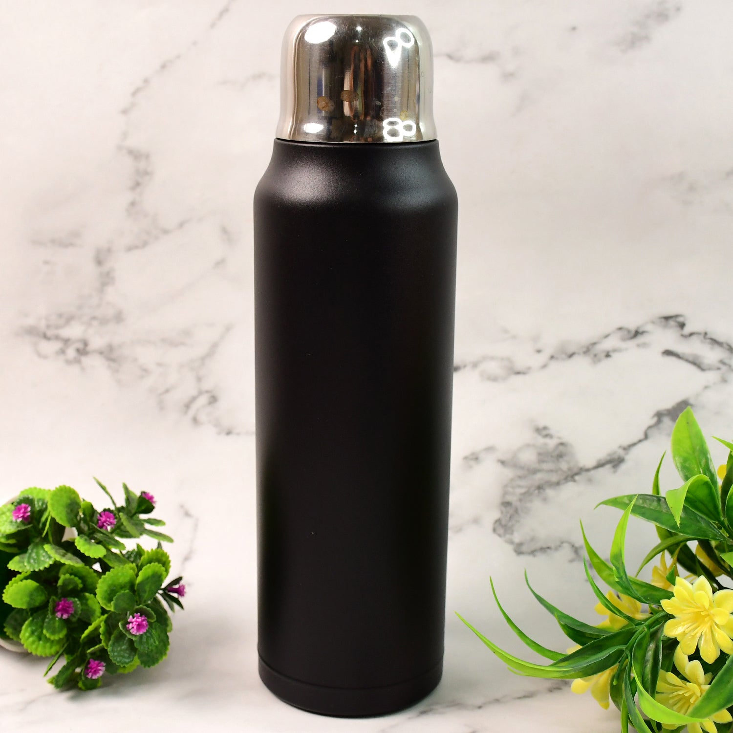 Stainless Steel Vacuum Water Bottle  – Hot & Cold Insulated Flask (1000 ML Approx) Your Brand