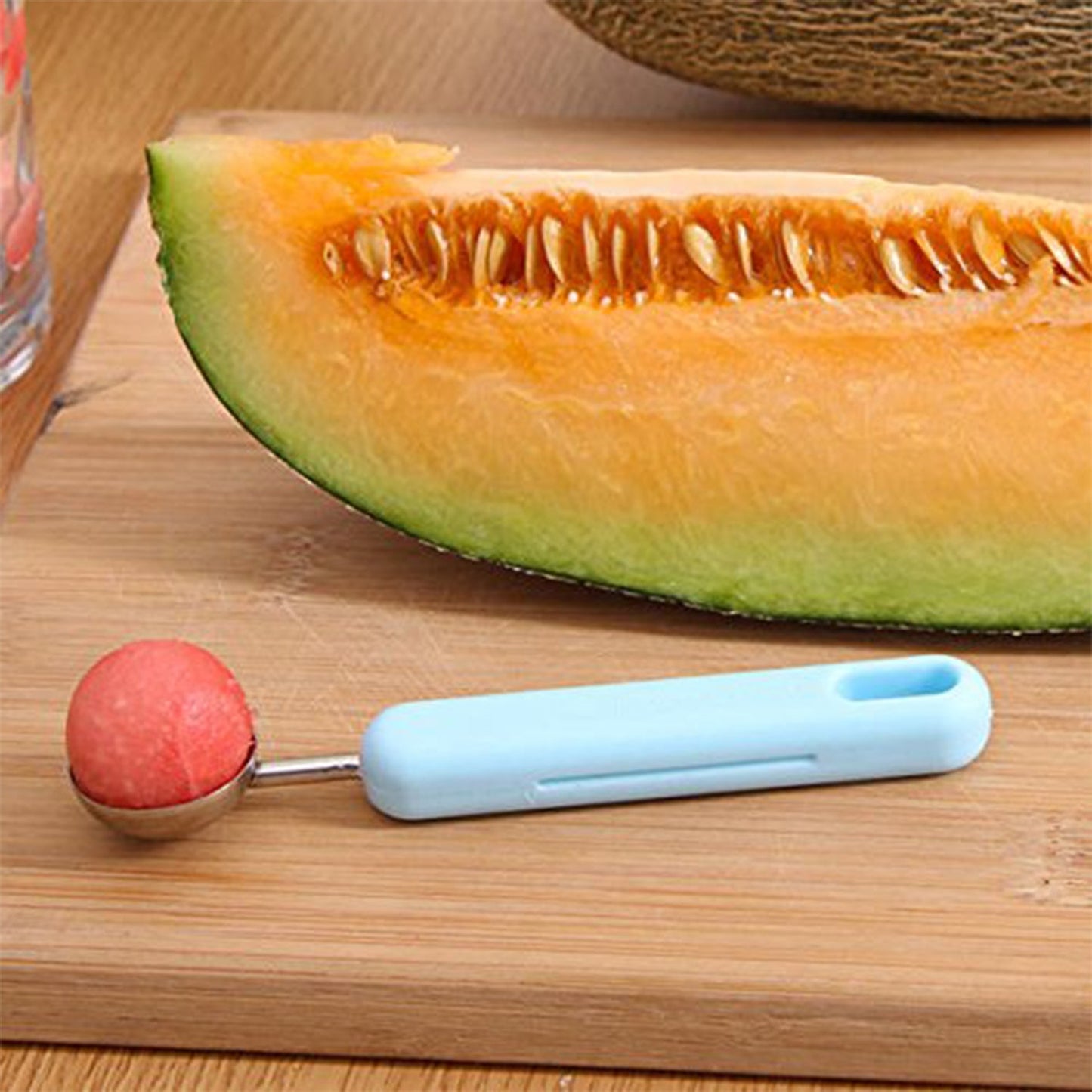 2-in-1 Fruit Peeler & Baller for Avocado & Watermelon (1 Pc, Kitchen) Your Brand