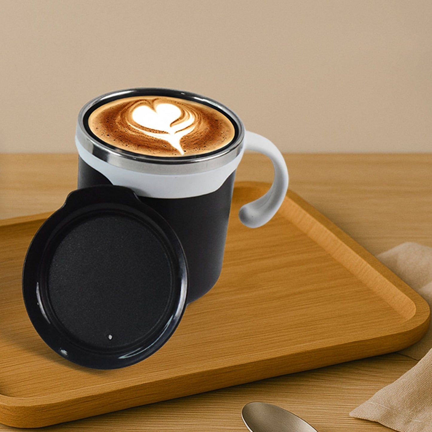 2 Pcs Premium Mocha Mug Set 250 ml Your Brand