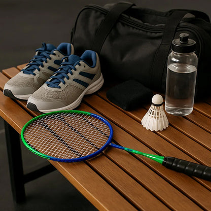 2 Pc Lightweight Kids Badminton Racket Set with Carry Bag Your Brand