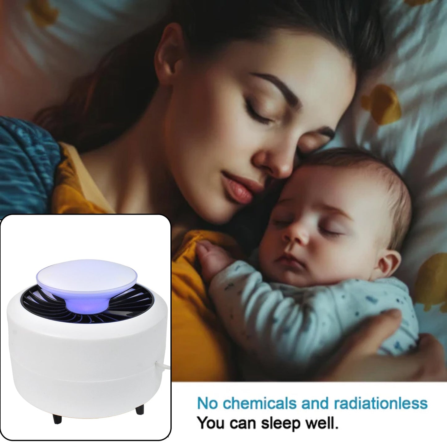 Eco Friendly Electronic Mosquito Killer Lamp (1 Pc) Your Brand