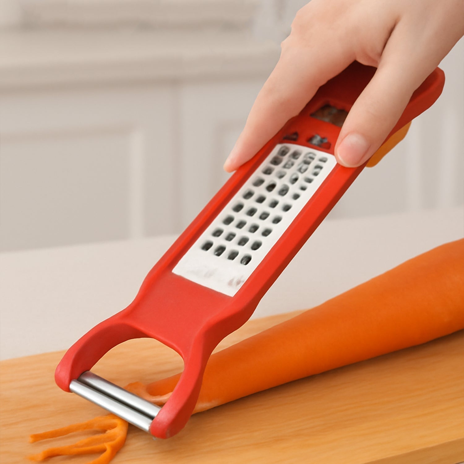 ﻿Kitchen 3 in 1 Multi Purpose Vegetable Peeler Grater Cutter for Food Preparation Your Brand