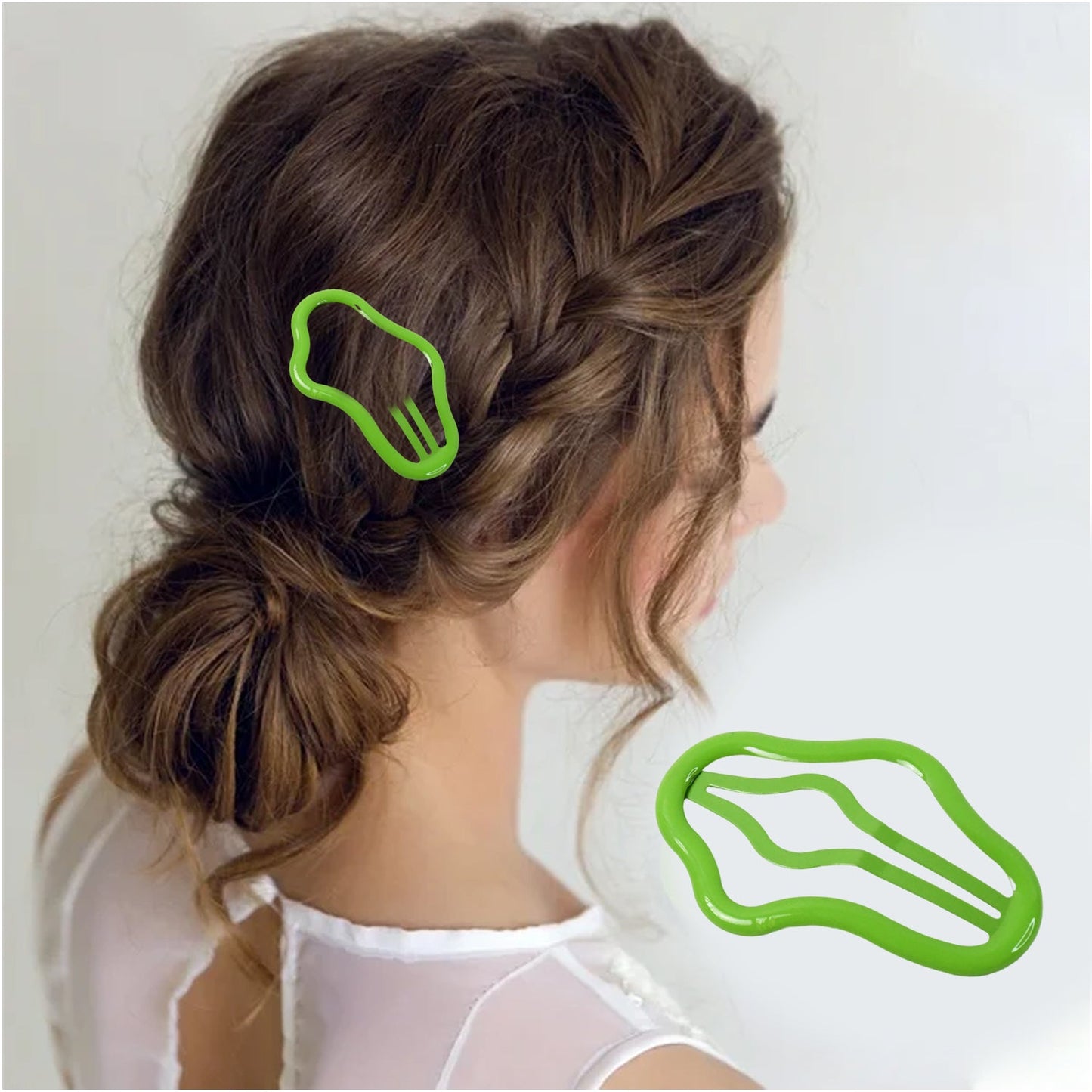 Hair Clips Multicolor Women Hair Accessorie (1 pc), Hair accessories Your Brand