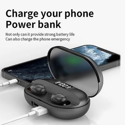 Tws Dual Pairing Earbuds with Mic Advanced ENC, Long Playtime Headset Your Brand