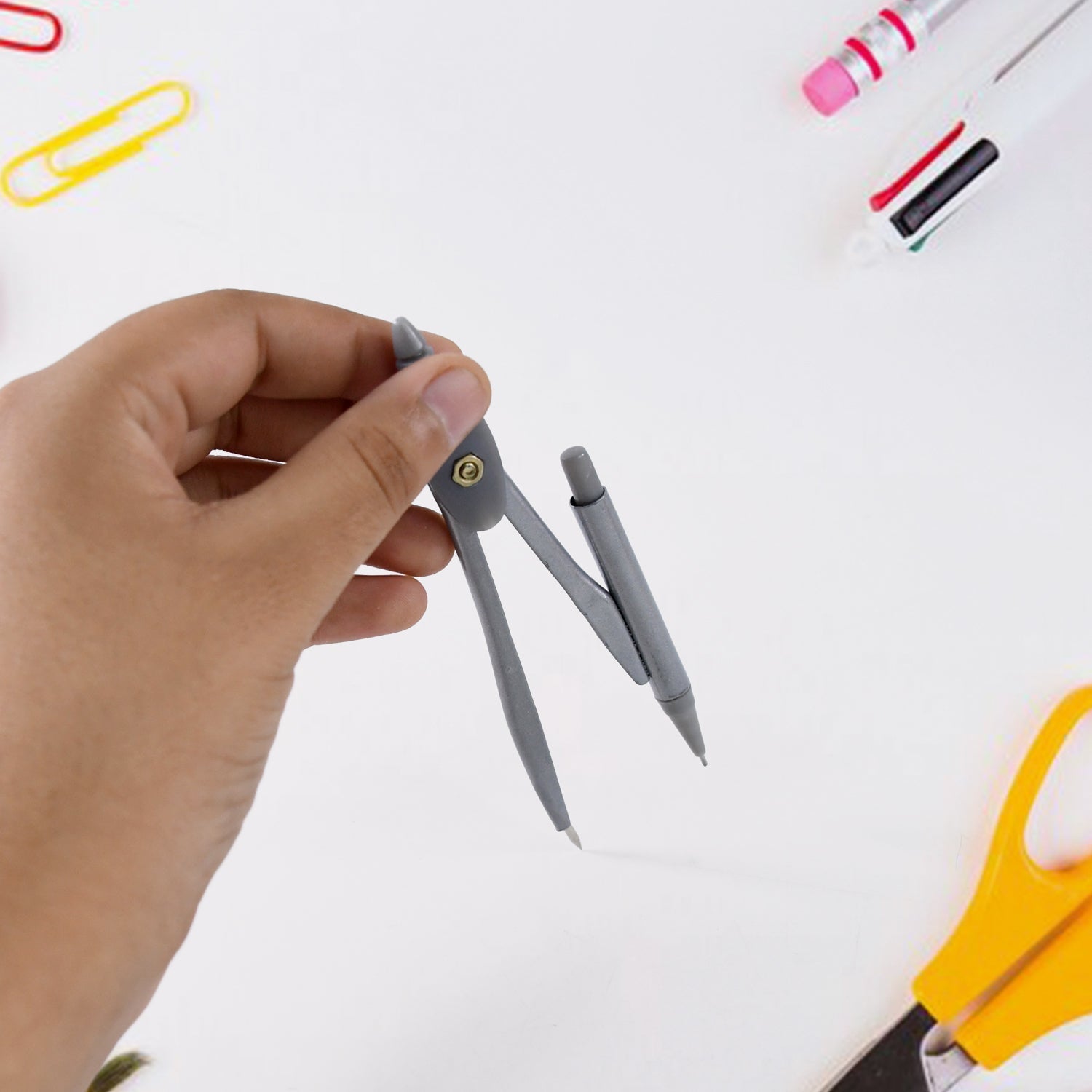 4-in-1 Premium Geometry Compass Set for Students and Professionals Your Brand
