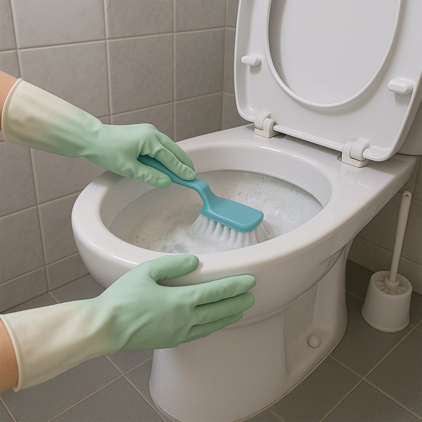 Latex Household Gloves (2 Pair / Mix Color) Your Brand