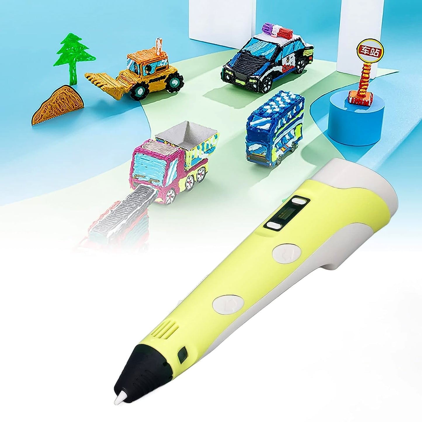 3D Printing Pen Set Easy, Drawing Pen for Kids and Adults (1 Pc) Your Brand