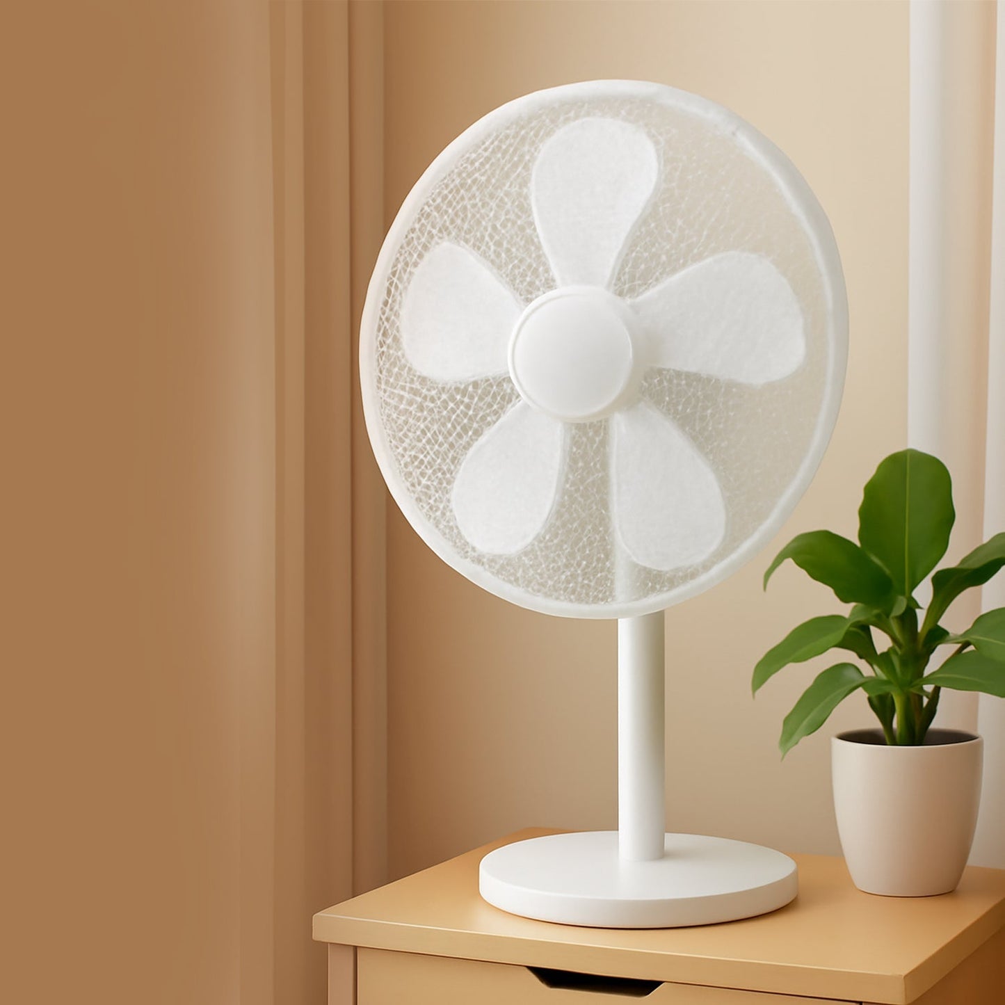 Large Decorative Fan Cover (1 Pc) Your Brand