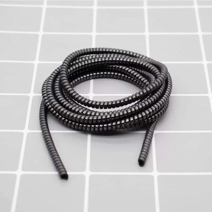 Metallic Cable Protector for Cords & Headphones (Spiral Wrap) Your Brand