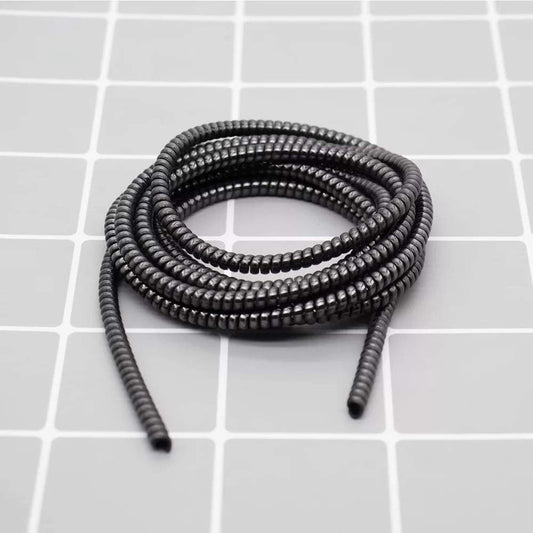 Metallic Cable Protector for Cords & Headphones (Spiral Wrap) Your Brand