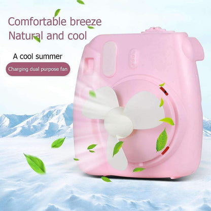 USB Mini Camera-Shaped Fan (1 Pc) Your Brand
