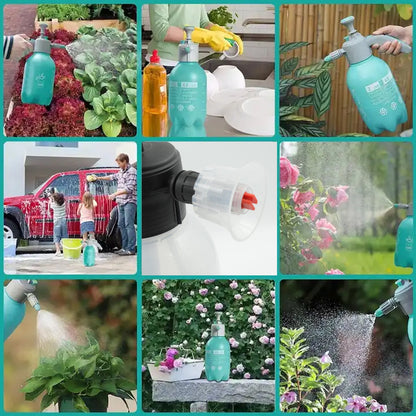 Pressure Sprayer 2 Litres Garden Sprayer Hand Pump Sprayer Foam Sprayer Watering Bottle for Indoor Plants Cleaning Outdoor Garden (2 Ltr.) Your Brand