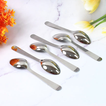 Stainless Steel Table Spoons Set of 6 Your Brand