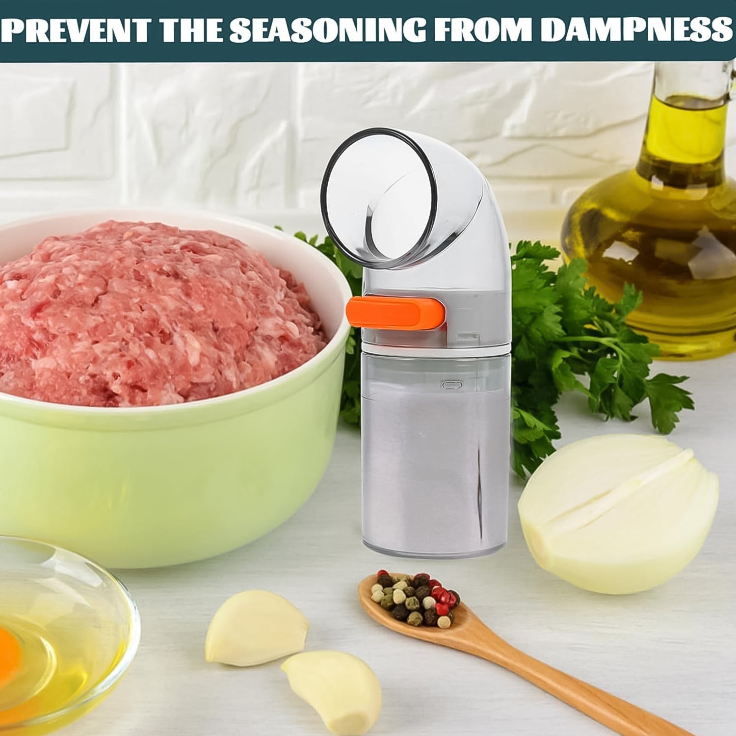 2-in-1 Seasoning Dispenser Set with Base Your Brand
