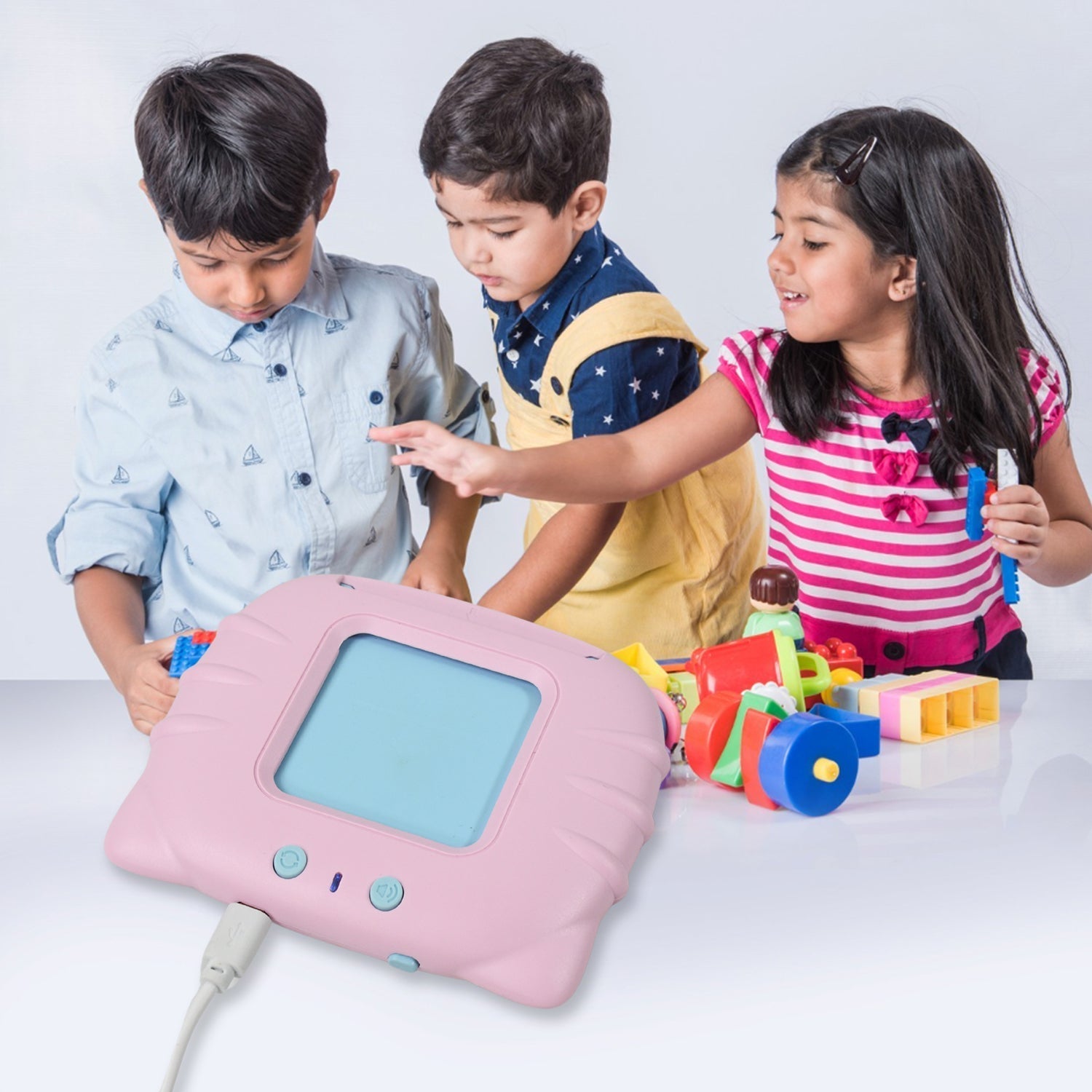 Preschool Learning Toys Flash Cards for Small Kids Educational Toys English Words Learning Machine for Kids with 224 Words, Birthday Gift for Kids Intelligent Electric Kids Language Card (1 Set) Your Brand