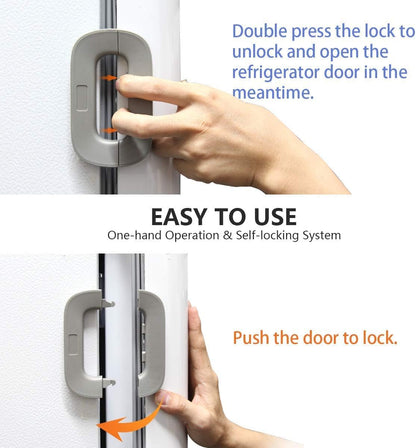 Fridge Freezer Door Lock -Baby Safety Child Lock Your Brand