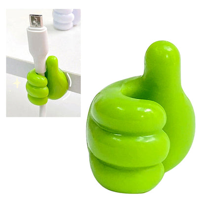Green Multifunctional Multi functional Hand Shape Wall Clip Hanger Keys Cable Holder Your Brand