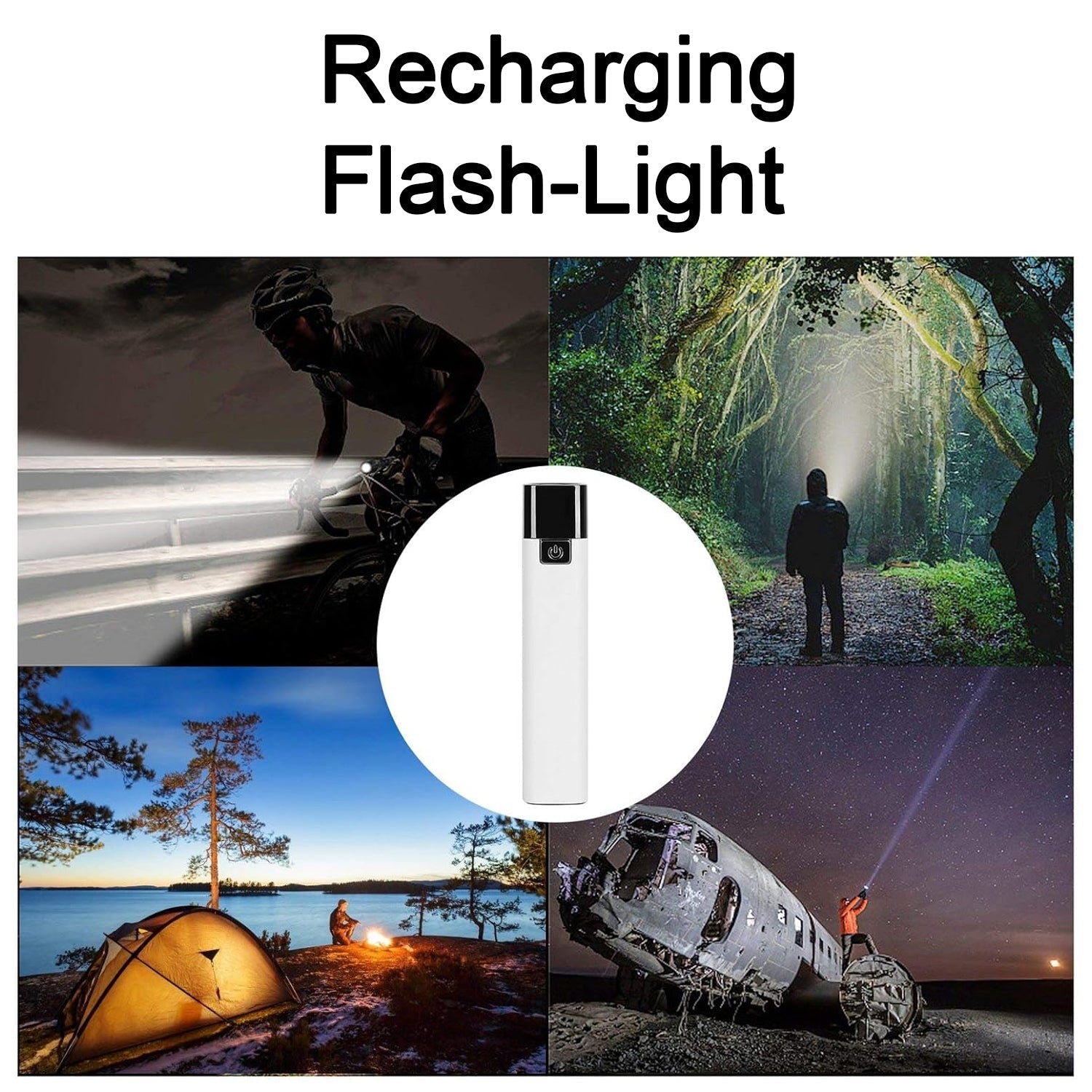 Rechargeable LED Flashlight Your Brand