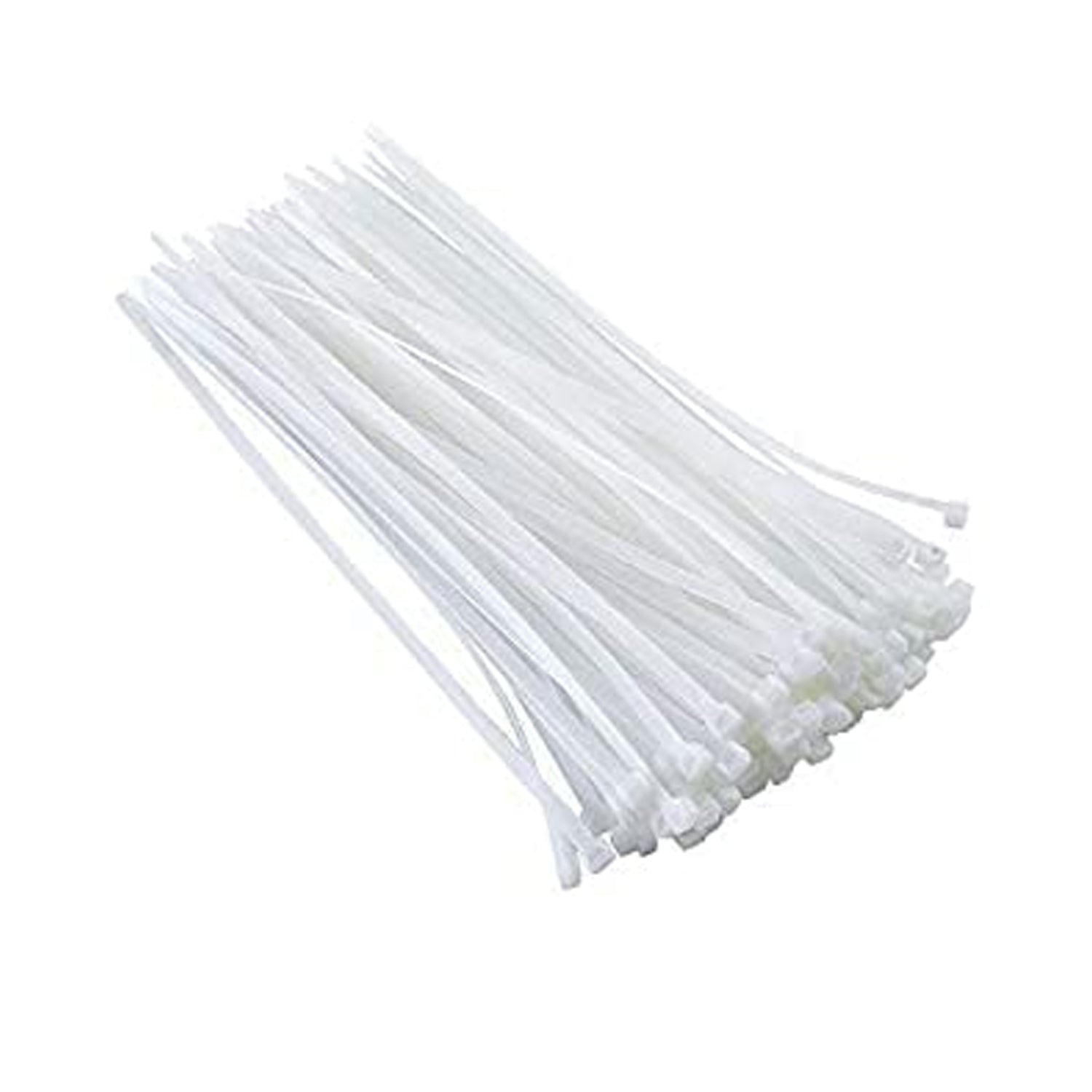 10Inch Nylon Self Locking Cable Ties, Heavy Duty Strong Zip Wire Tie. Pack of 100 - Black Your Brand