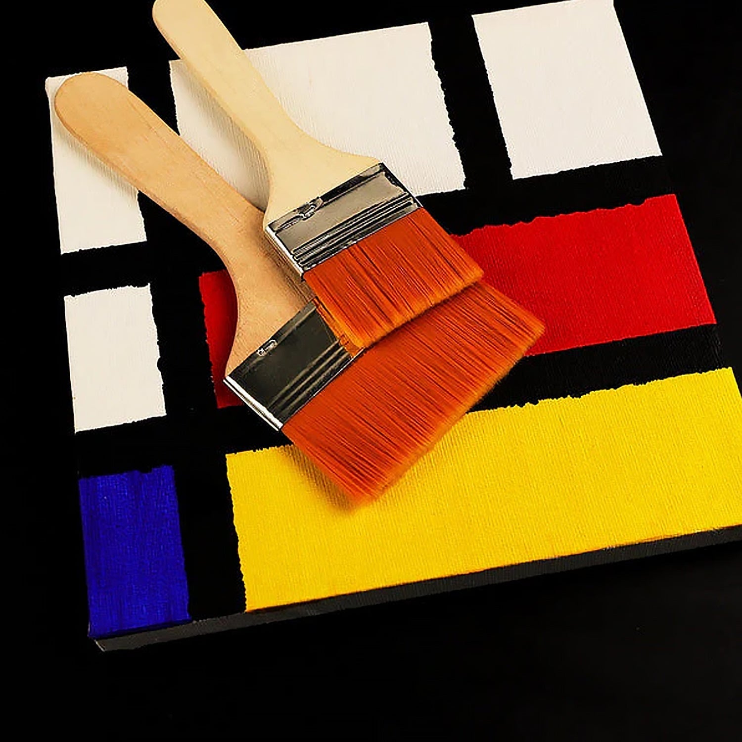Painting Brush Nylon Pine Brush Tool Board Brush Dusting Cleaning Wall Paint Brush (6 Pc Set) Your Brand