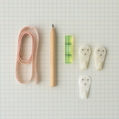 6-in-1 Wall Hanging & Measurement Tool Kit Your Brand