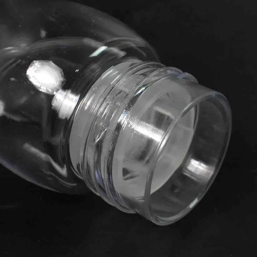BPA-Free Transparent Water Bottle with Carry Strap 280ml – Kids & Travel Bottle