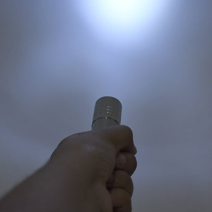 Portable Mini Torch / Flashlight LED Powerful High Lumens Pen Light Easy To Carry, Portable Pocket Compact Torch for Emergency 3 Battery operated (Battery not included / 1 pc) Your Brand