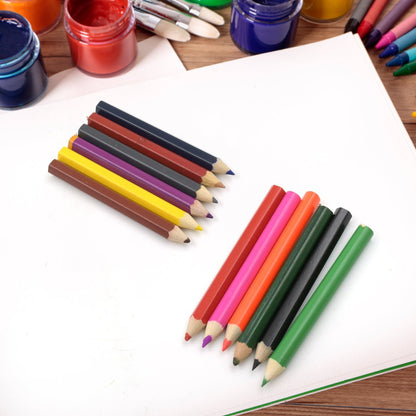 12pcs Colored Pencils With Sharpner Artist Pencils Colored Pencil Art Graphite Pencils Oil Pencils Pencil for Kids Art Supplies Child Gift Wooden Aldult (13 Pcs Set) Your Brand