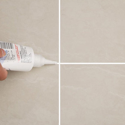 Waterproof Tile Gap / Crack / Grout Filler Water-Resistant Silicone Sealant for DIY Home Sink Gaps / Tiles Gaps / Grouts Repair Filler Tube For Home, Office, Bathroom, Toilets(180 Ml) Your Brand