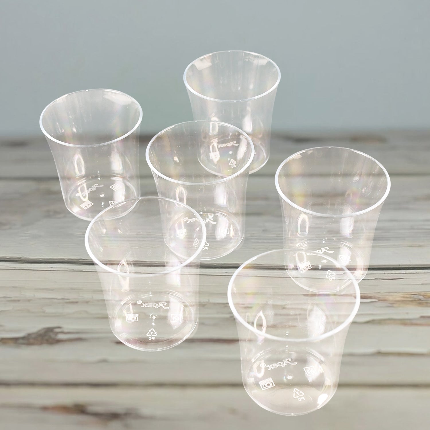 Apex Welcome Plastic Glass Set for Daily Use – Set of 6 Your Brand