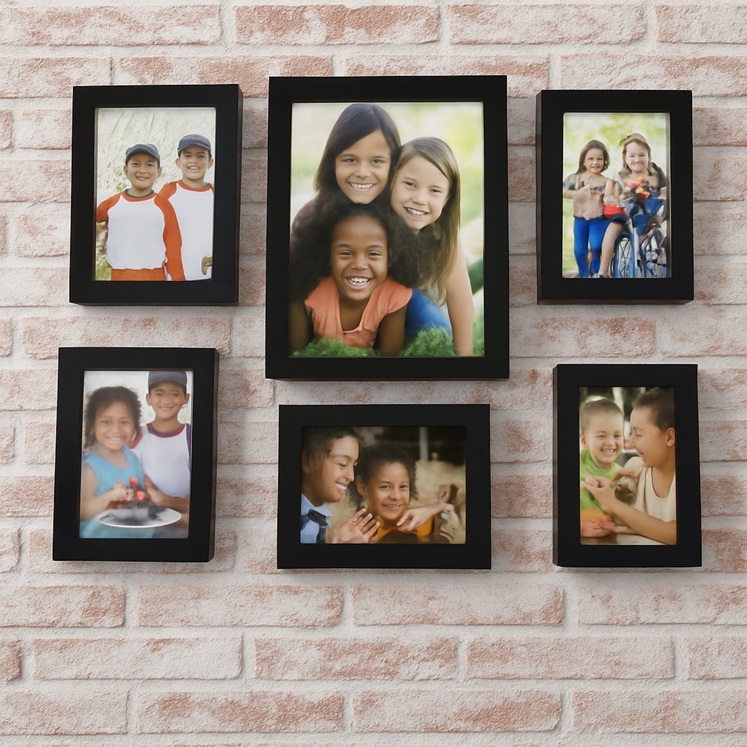 Premium Black Photo Frame Set 12 Pcs Wall Hanging Gallery Frames Your Brand