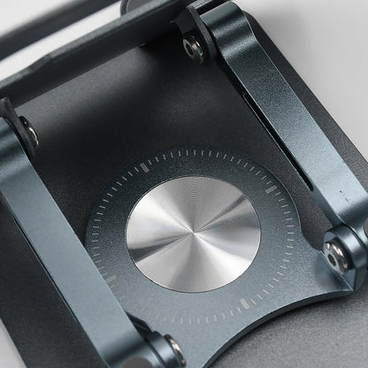 Aluminum Alloy 360°Rotating Bracket, Adjustable Laptop Stand, Portable Foldable Ergonomic Laptop Support Your Brand