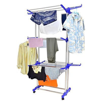 Foldable Stainless Steel Clothes Drying Stand Rack Your Brand