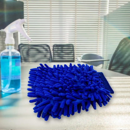 Car / Bike Cleaning Combo Microfiber Car Wash Sponge and Gloves, Automobile Cleaning Sponges, 2 Wash Towel, 1 Brush, 1 Sponge, 1 Gloves, Car Wash Cleaning Tools Kit (5 Pcs Set) Your Brand