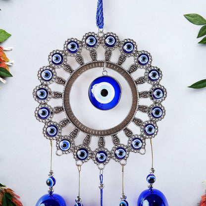 Decorative OM Evil Eye Wind Chime Wall Hanging (Mix Desin & 1 Pc) Your Brand