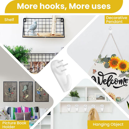 33 in 1 Picture Hangers Photos Hanging Hardware Kit (1 Set) Your Brand