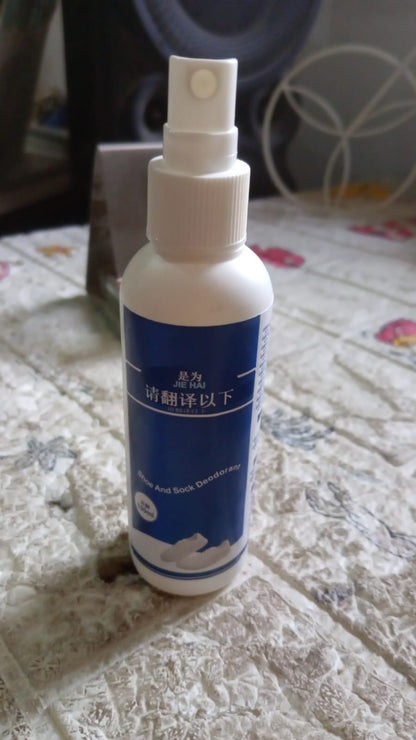 Deodorant Spray for Shoes & Socks, Shoe Deodorizer Spray, Shoe Odor Eliminator Spray, Sneaker & Shoe Deodorant, Freshness for Work Shoes, Safety Shoes, Sports Shoes & More (100 ML) Your Brand