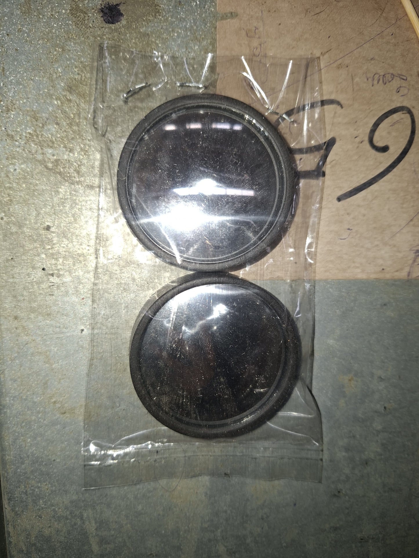 Car Blind Spot Mirror – HD Glass, Convex & Frameless (2 Pcs Set) Your Brand