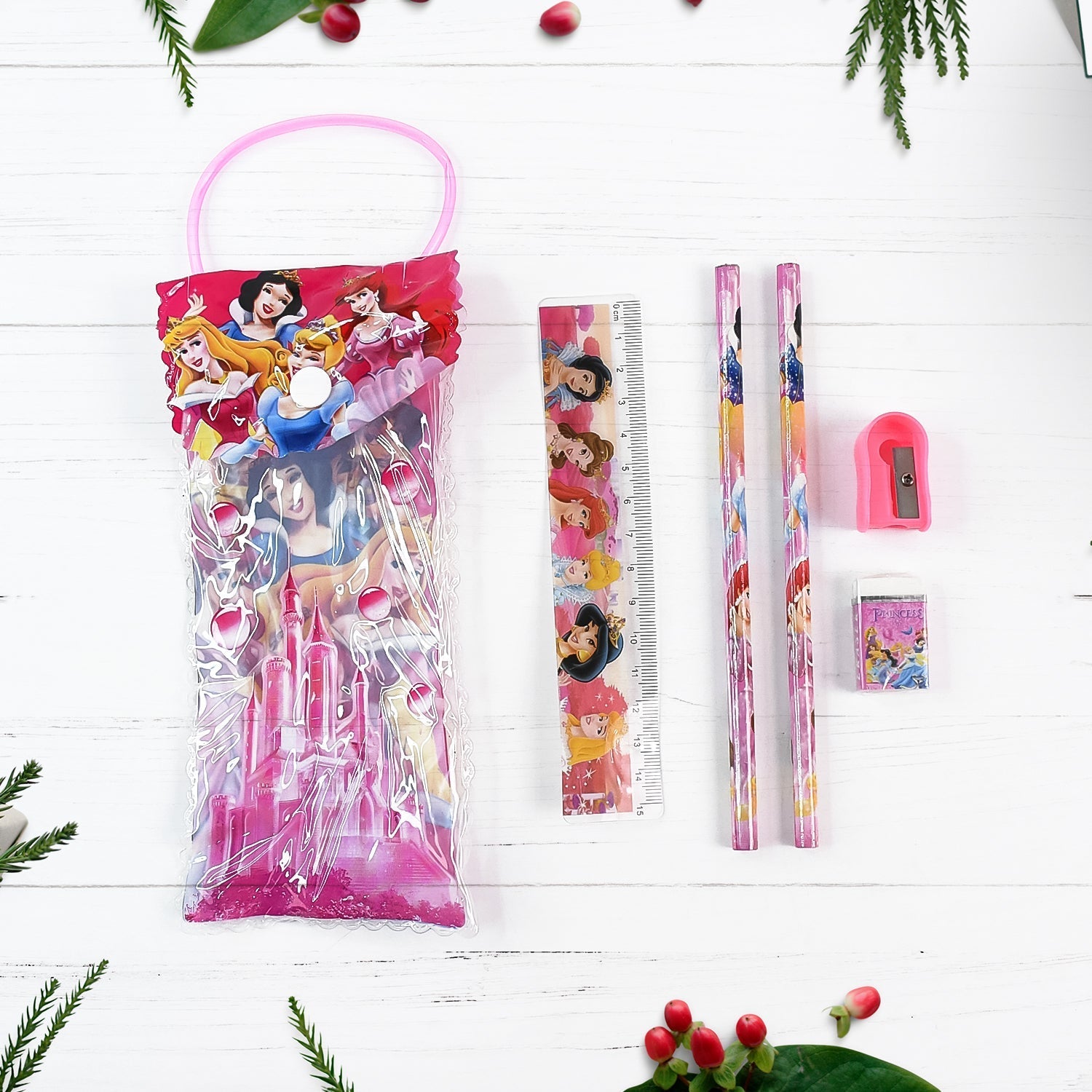 Fun & Functional! 5-in-1 Cartoon Pencil Set for School & Play (5 Pc) Your Brand