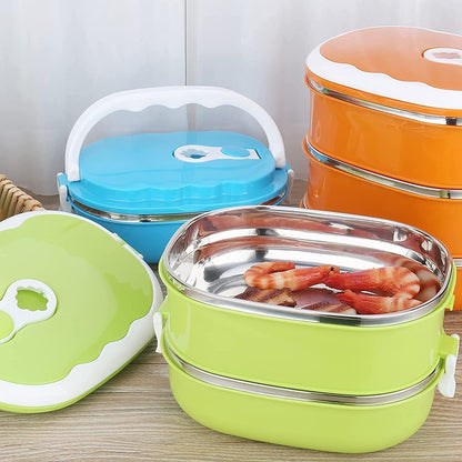 Lunch Box 900/1800ml Stainless Steel Kitchen Insulated Thermal Lunch Box Bento Office Picnic Food Container Leakproof Thermos Lunchbox Your Brand