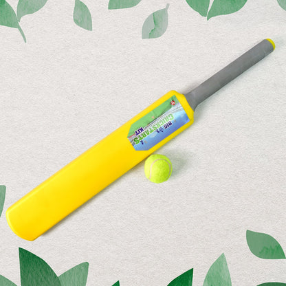 Big Cricket Kit, Cricket Set with 1 Cricket Bat, 1 Rubber Ball, Bails, 3 Stumps with Stand Base Your Brand